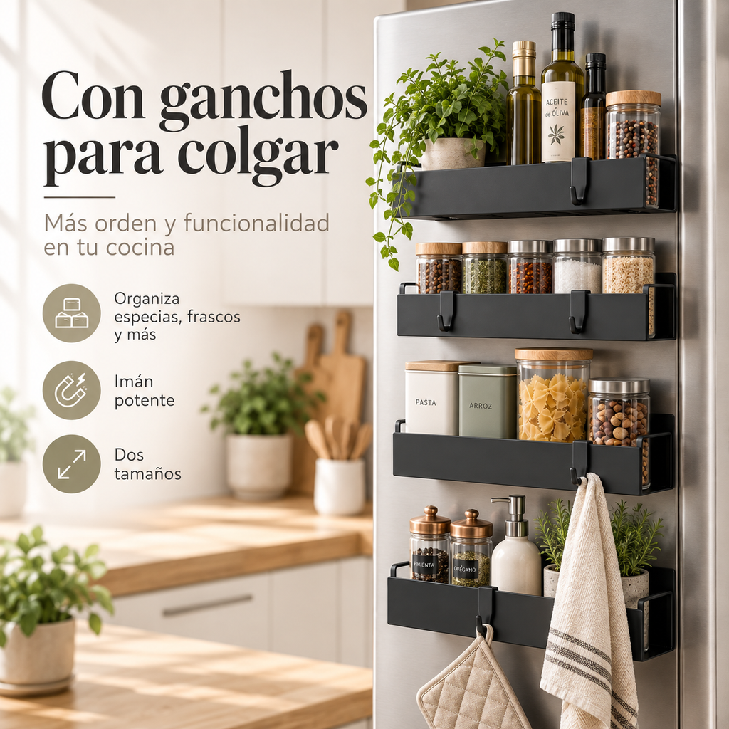 Estantes Flotantes Magnéticos